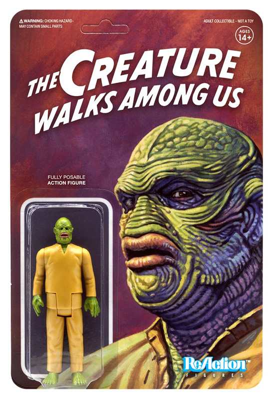 Creature Walks Among Us 3.75" ReAction Action Figure Universal Monsters Wave 3 - Click Image to Close
