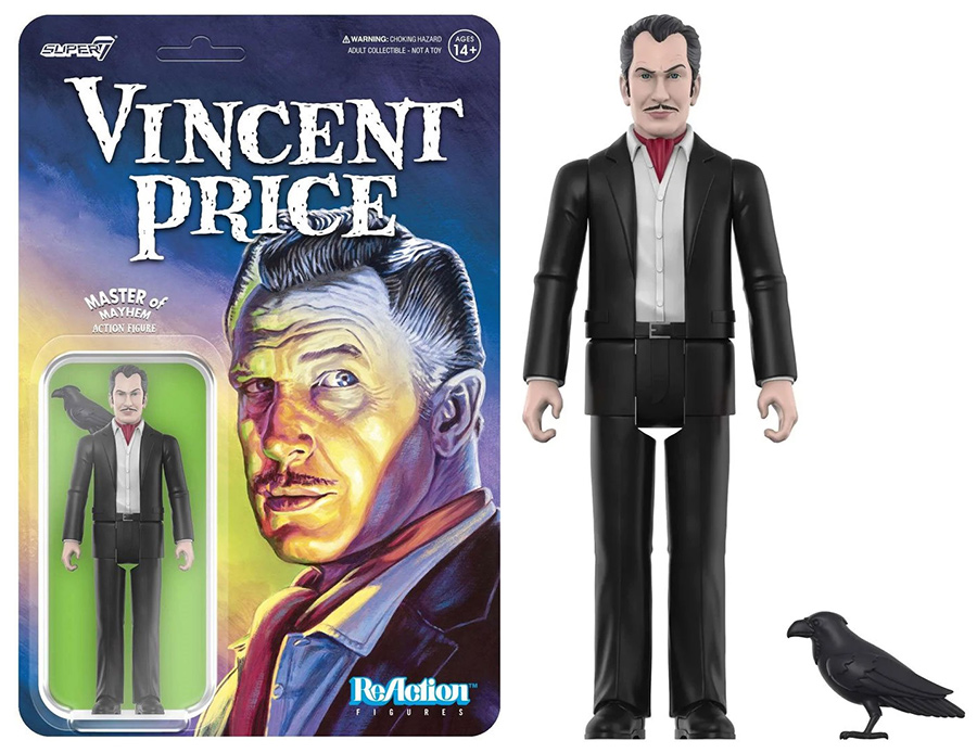 Vincent Price (Ascot) 3.75 Inch ReAction Figure - Click Image to Close