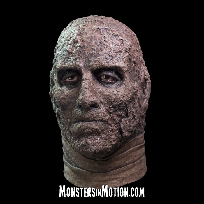 Mummy Hammer Horror Films Latex Pullover Collectors Mask Christopher Lee - Click Image to Close