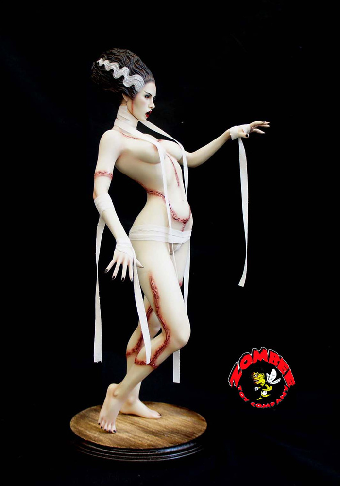 Bride of The Monster Unleashed 1/4 Scale Resin Model Kit by Zombee - Click Image to Close