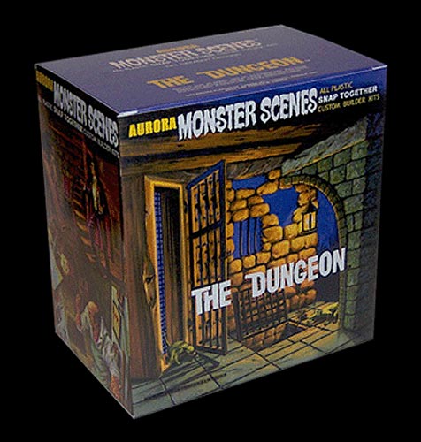 Monster Scenes The Dungeon Plastic Model Kit Aurora Reissue - Click Image to Close