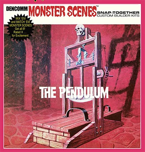 Monster Scenes The Pendulum Aurora Re-Issue 1/13 Scale 55th Anniversary Limited Edition Model Kit #636 - Click Image to Close