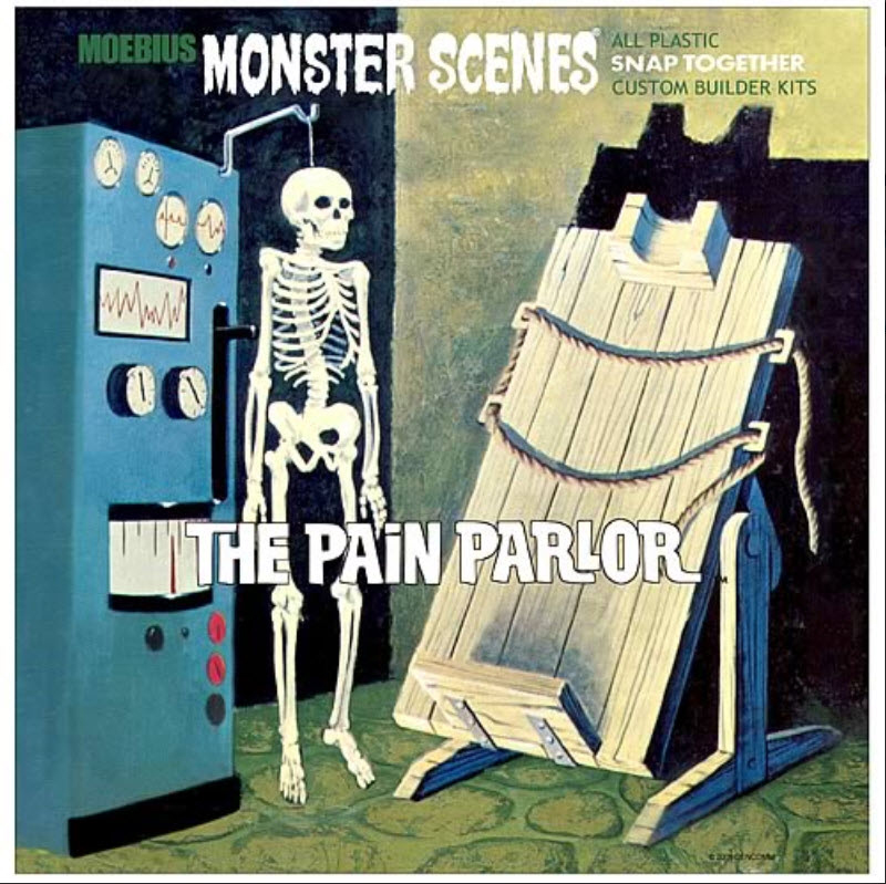 Monster Scenes Pain Parlor Model Kit Re-Issue #635 - Click Image to Close