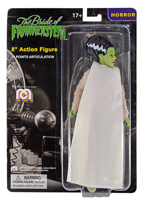 Bride of Frankenstein 8 Inch Mego Figure Universal Monsters - Click Image to Close