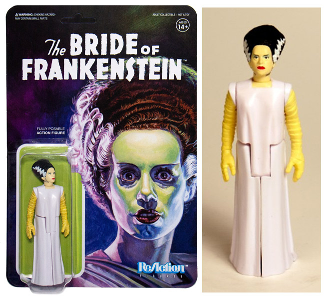 Bride of Frankenstein Universal Monsters 3.75" ReAction Action Figure - Click Image to Close