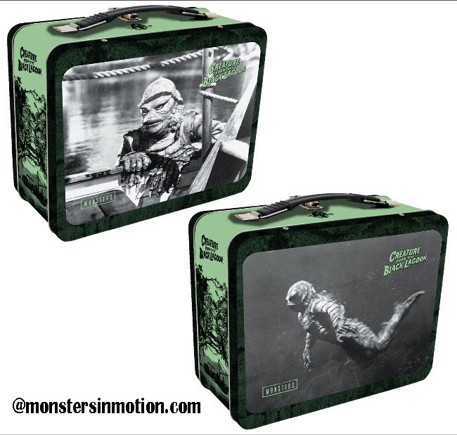 Creature From The Black Lagoon Tin Tote Lunch Box - Click Image to Close