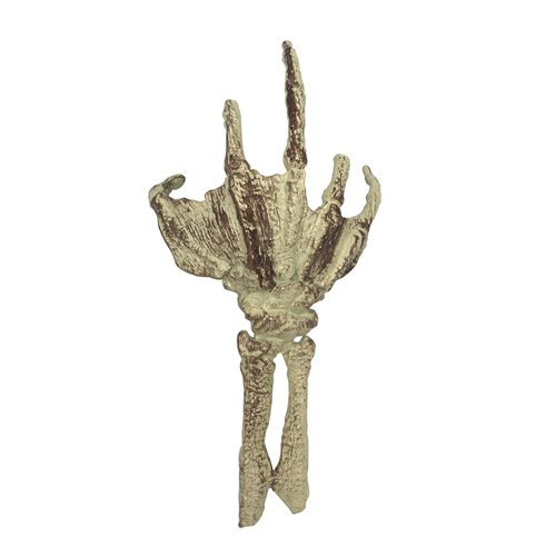 Fossilized Creature Hand Scaled METAL Prop Replica - Click Image to Close