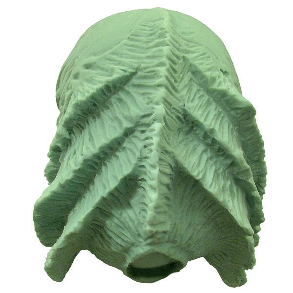 Creature from the Black Lagoon Shrunken Head Large Shifter Knob Model Kit - Click Image to Close