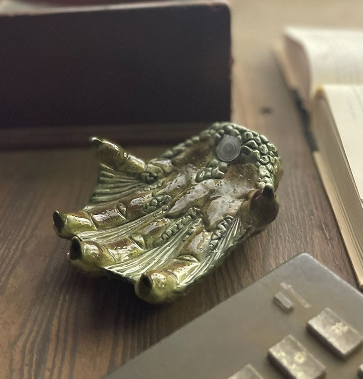 Creature Hand Ceramic Dish - Click Image to Close