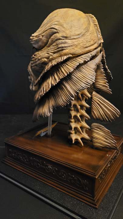 Creature Artifact Skull 1/2 Scale Devonian Museum Display Model Kit - Click Image to Close