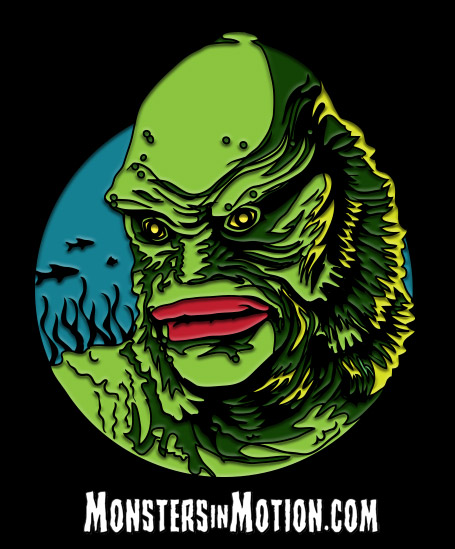Creature from the Black Lagoon Enamel Pin Universal Monsters - Click Image to Close