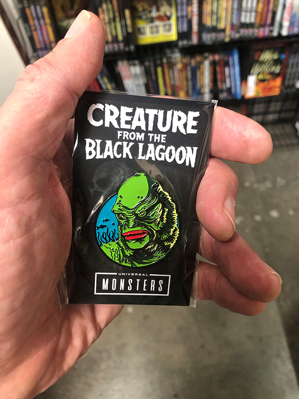 Creature from the Black Lagoon Enamel Pin Universal Monsters - Click Image to Close