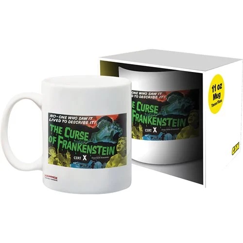 Hammer Horror Curse of Frankenstein 11 oz. Mug - Click Image to Close