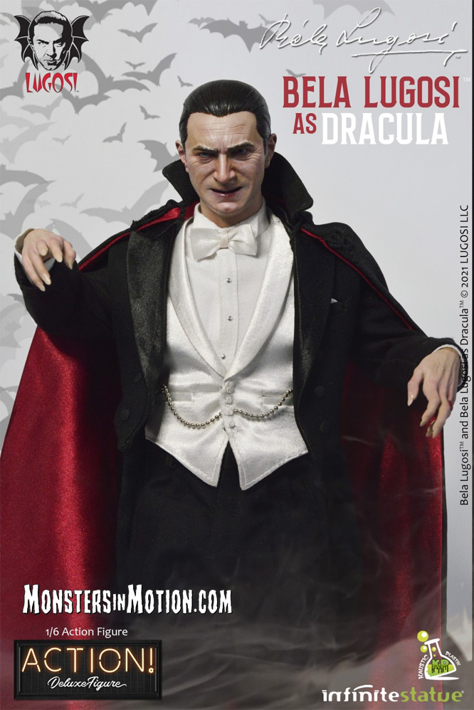 Dracula Bela Lugosi 1/6 Scale Figure with Base - Click Image to Close