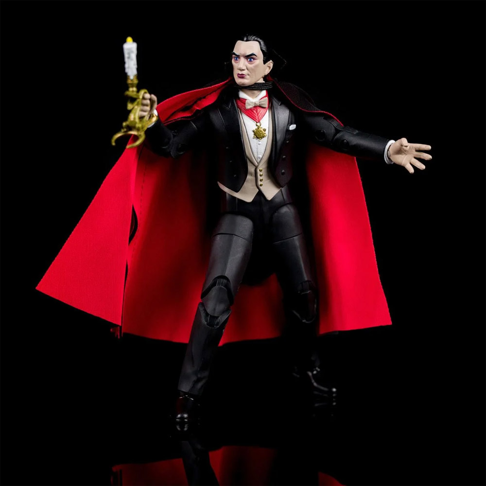 Dracula 6-Inch Scale Action Figure Universal Monsters Bela Lugosi - Click Image to Close