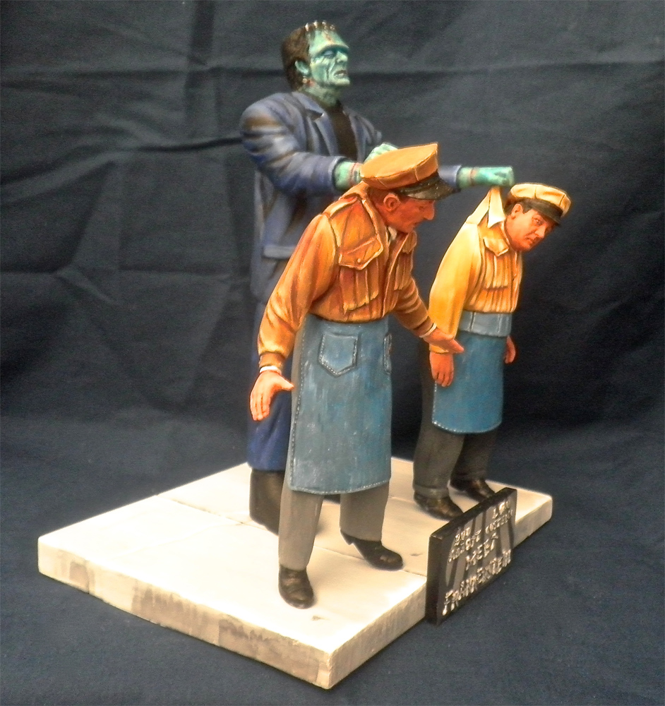 A.C. Frankenstein Mcdougal's House of Horror Promotional Campaign Model Kit - Click Image to Close