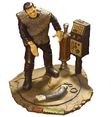 Son Of Frankenstein With Laboratory 1/8 Scale Model Kit (Version #2) - Click Image to Close