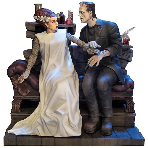 Bride Of Frankenstein Plastic Model Kit Moebius - Click Image to Close