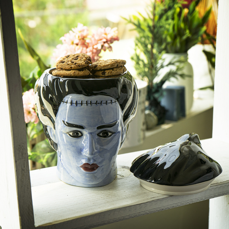 Bride Of Frankenstein Cookie Jar     - Click Image to Close