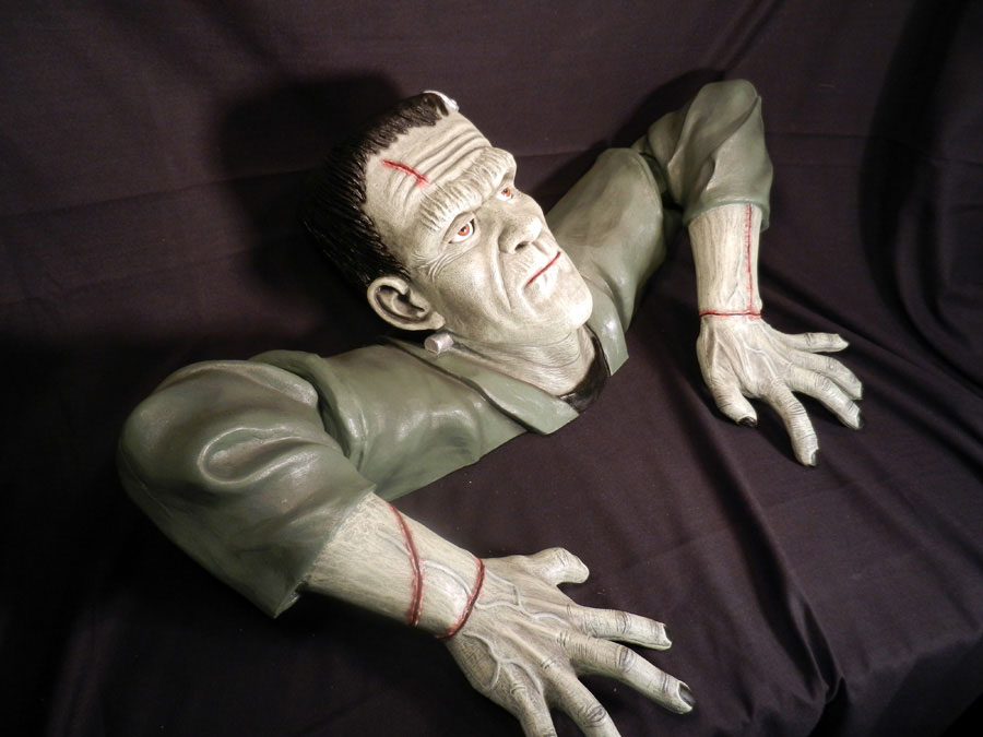 Frankenstein Universal Monsters Grave Walker Foam Prop - Click Image to Close