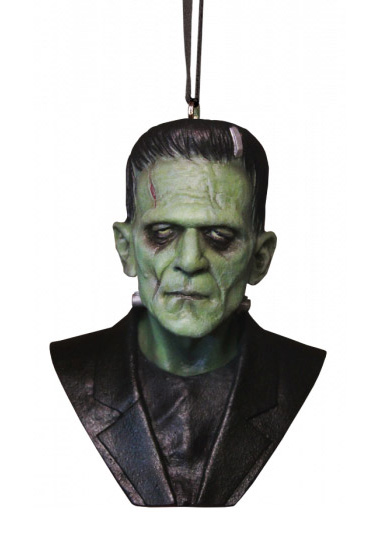 Frankenstein Boris Karloff Holiday Horrors Ornament - Click Image to Close
