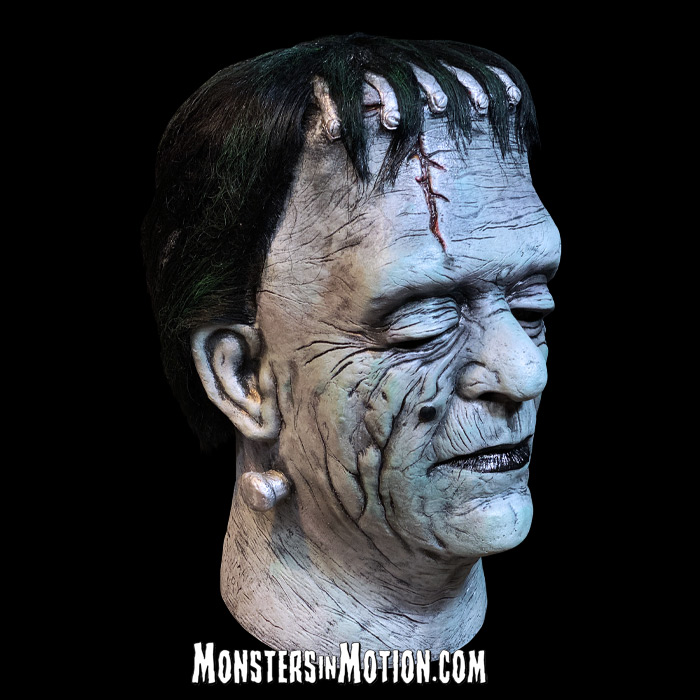 Frankenstein House Of Frankenstein Glenn Strange Deluxe Latex Mask Universal Studios Monsters OOP - Click Image to Close