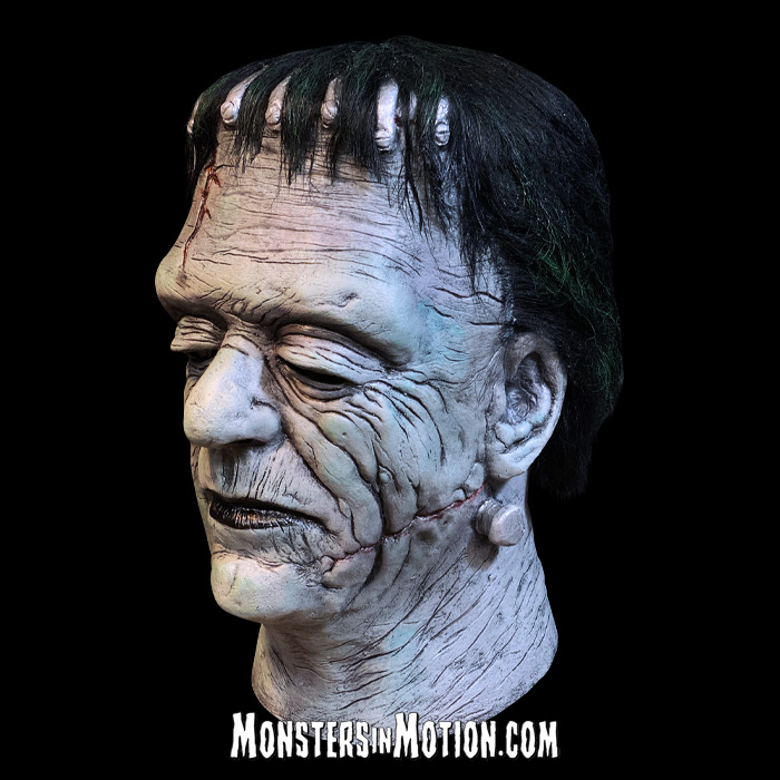Frankenstein House Of Frankenstein Glenn Strange Deluxe Latex Mask Universal Studios Monsters - Click Image to Close