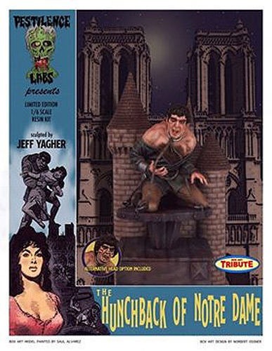 Hunchback Aurora Box Art Tribute Model Kit #11 by Jeff Yagher - Click Image to Close