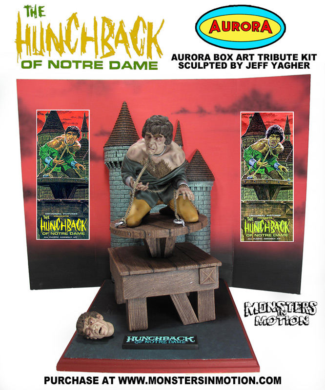 Hunchback Aurora Box Art Tribute BUILD-UP #11 by Jeff Yagher - Click Image to Close