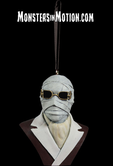 Invisible Man Holiday Horrors Ornament - Click Image to Close
