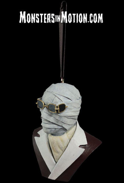 Invisible Man Holiday Horrors Ornament - Click Image to Close
