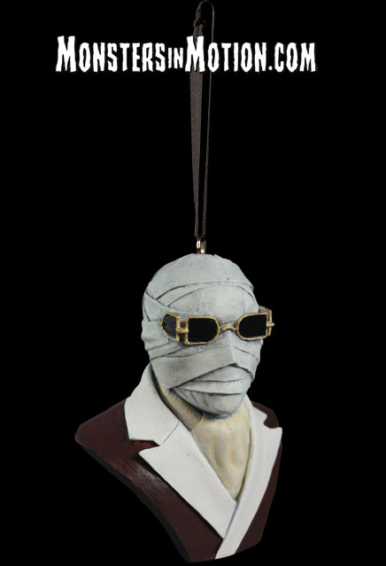 Invisible Man Holiday Horrors Ornament - Click Image to Close