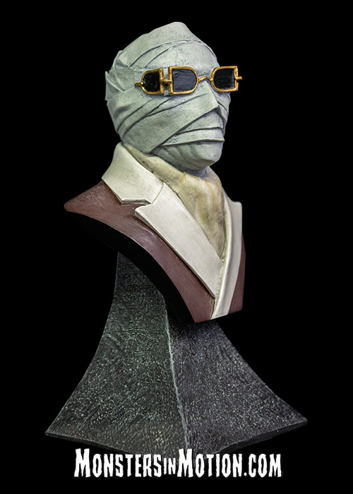 Invisible Man Mini Bust Claude Rains - Click Image to Close
