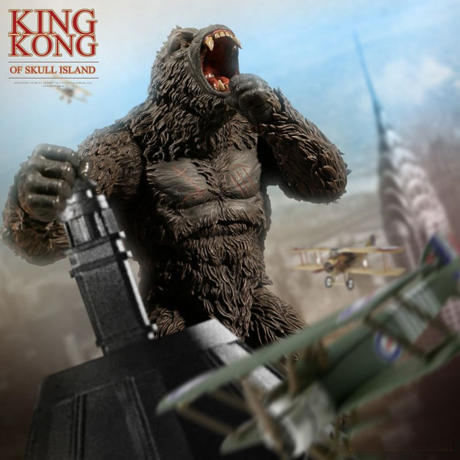 King Kong Of Skull Island 7" Figure by Mezco - Click Image to Close