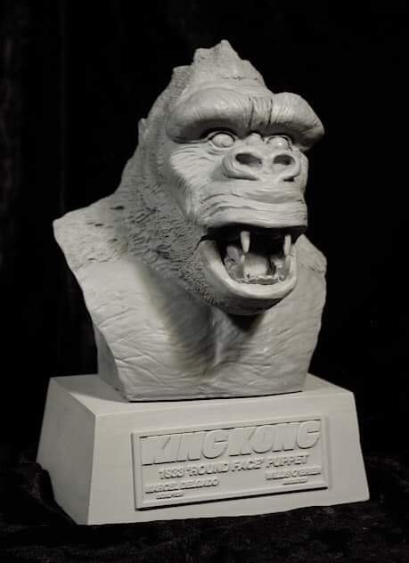 King Kong 1933 Round Face Resin Busts Model Kit - Click Image to Close