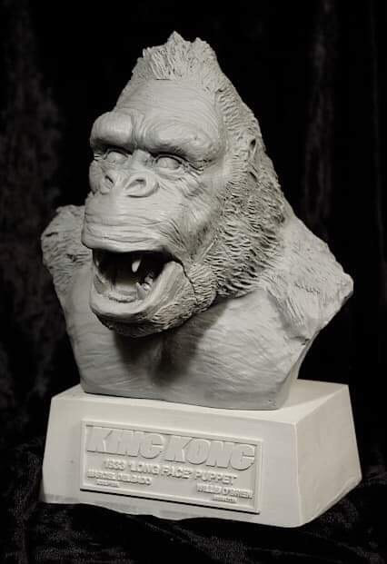 King Kong 1933 Long Face Resin Busts Model Kit - Click Image to Close