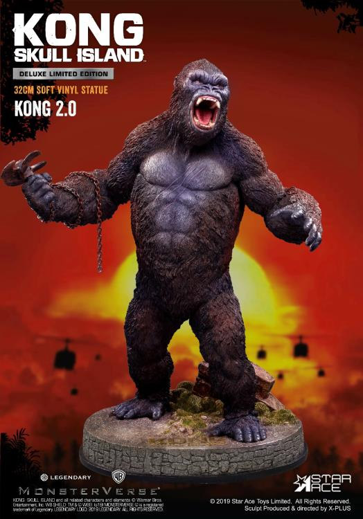 king kong skull island statue