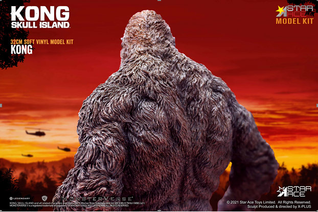 Kong Skull Island Vinyl Model Kit King Kong - Click Image to Close