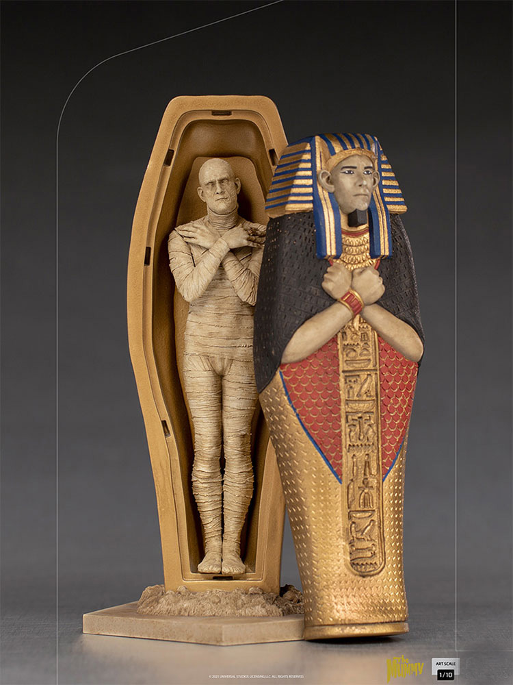 Mummy, The Boris Karloff Statue Universal Monsters Mummy, The Boris