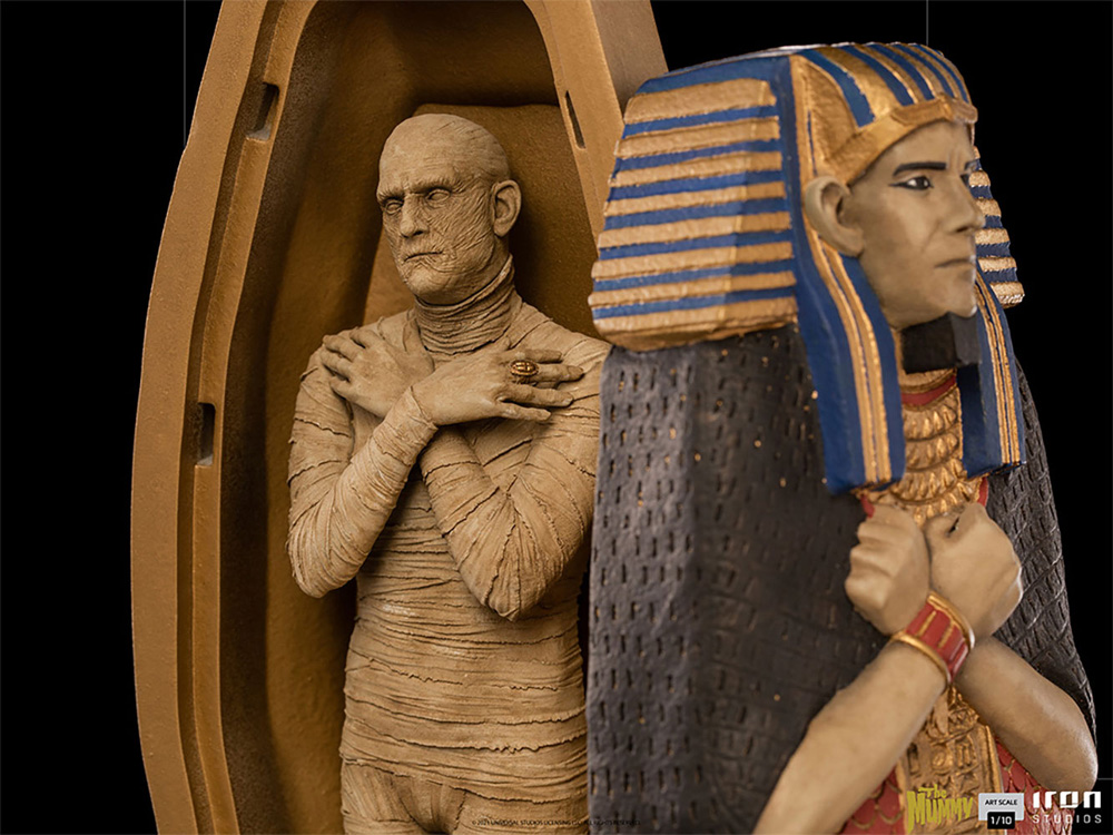 Mummy, The Boris Karloff Statue Universal Monsters - Click Image to Close