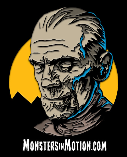 Mummy Imhotep Enamel Pin Universal Monsters - Click Image to Close