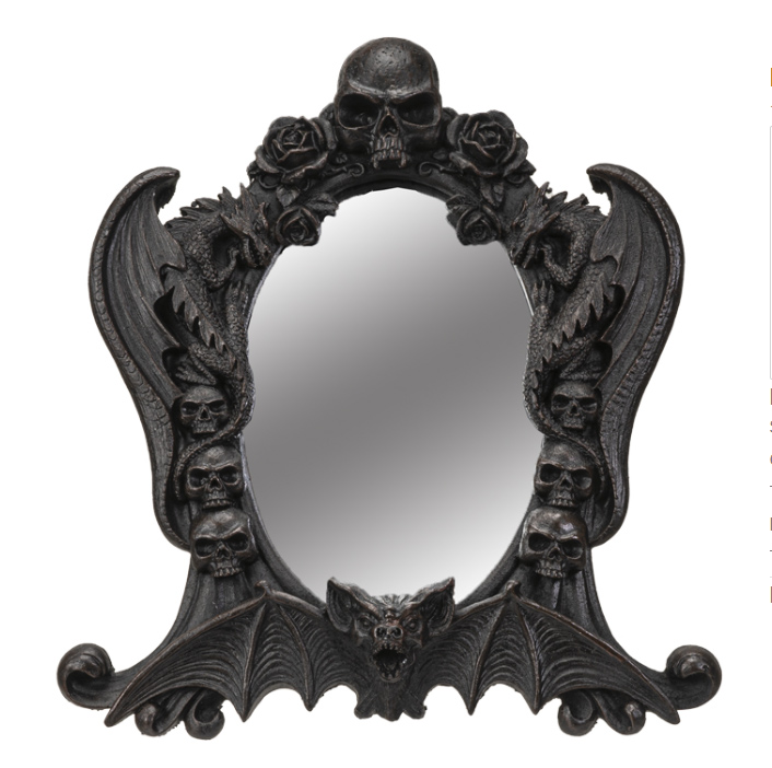 Nosferatu Vampire Mirror Gothic Photo Frame - Click Image to Close