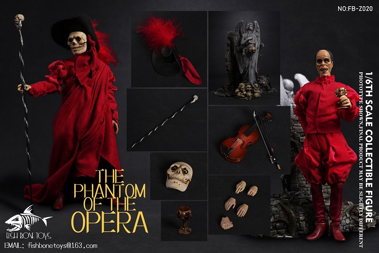 Phantom of the Opera 1/6 Scale Figure Masque of the Red Death - Click Image to Close