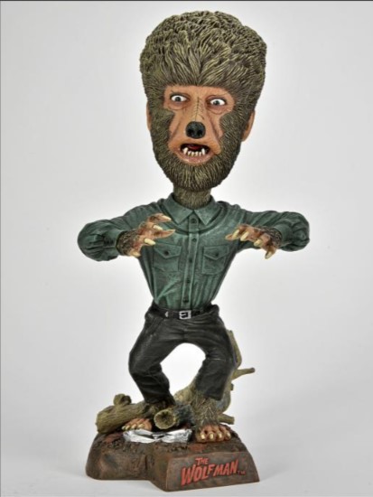 Wolfman Extreme Headknocker Bobblehead by NECA Universal Monsters - Click Image to Close