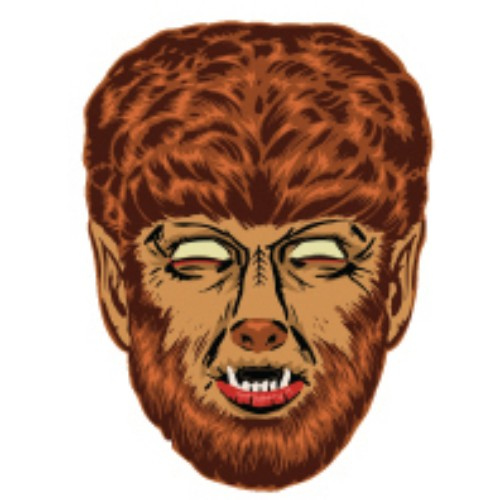 Wolfman (Brown) Universal Monster Mask - Click Image to Close