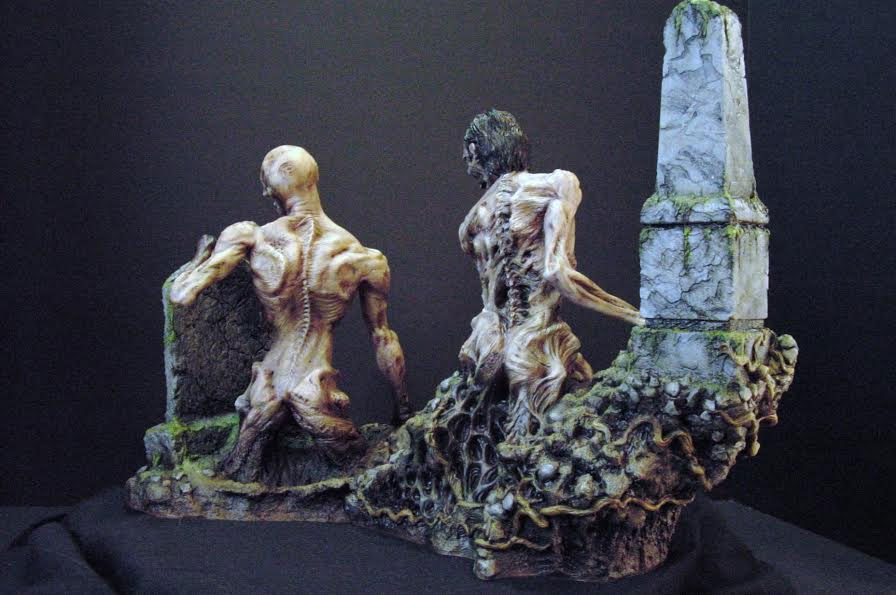 Living Dead Zombies 1/6 Scale Model Kit by Casey Love and Steve West - Click Image to Close