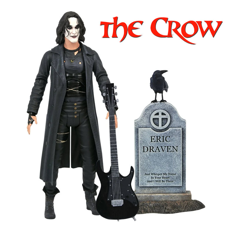 Crow, The 1994 Brandon Lee 7" Action Figure - Click Image to Close