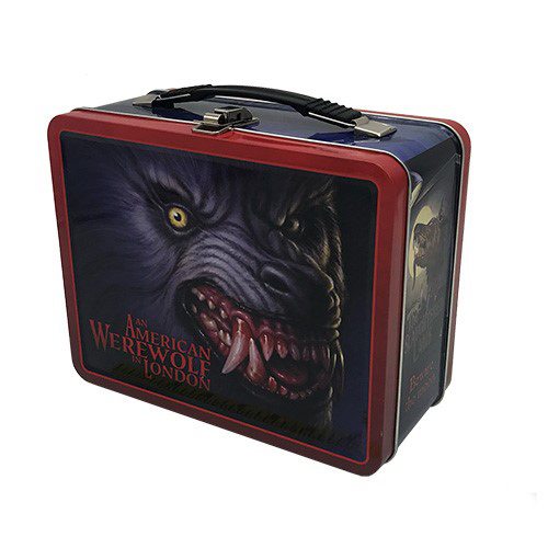 American Werewolf In London Tin Tote Lunch Box - Click Image to Close