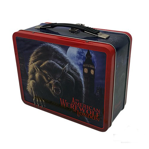 American Werewolf In London Tin Tote Lunch Box - Click Image to Close