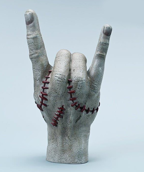 Wednesday Thing and Tiny Thing Life Size Prop Replica - Click Image to Close